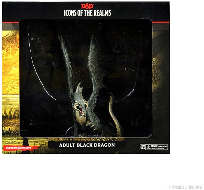 Adult Black Dragon - DND Icons